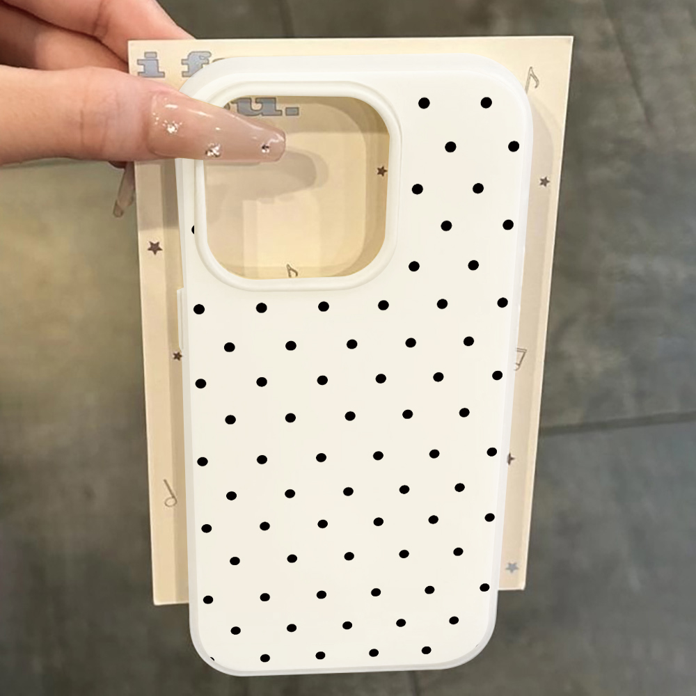 Phone Cases Samsung S25 Ultra - Minimalist Polka Dot Dustproof For Samsung