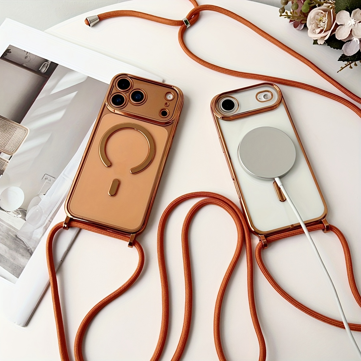 Luxury Plating Case - Luxury Necklace Cord Rope Lanyard Plating