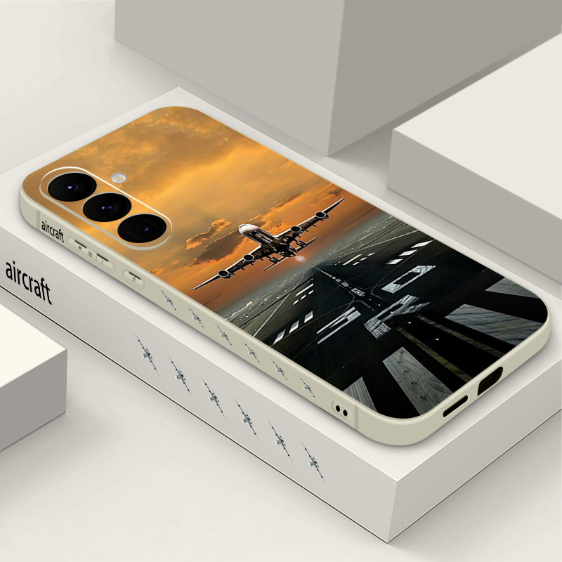 Phone Cases Galaxy A17 - Airplane Print Phone Case For Samsung