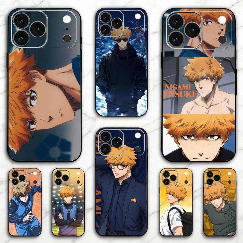 Phone Cases Quad Lock - Blue-Lock Kunigami Rensuke Phone Case Silicone