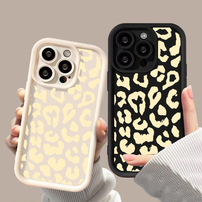 Phone Cases Xiaomi 14 - Leopard Print Shockproof Phone Case for