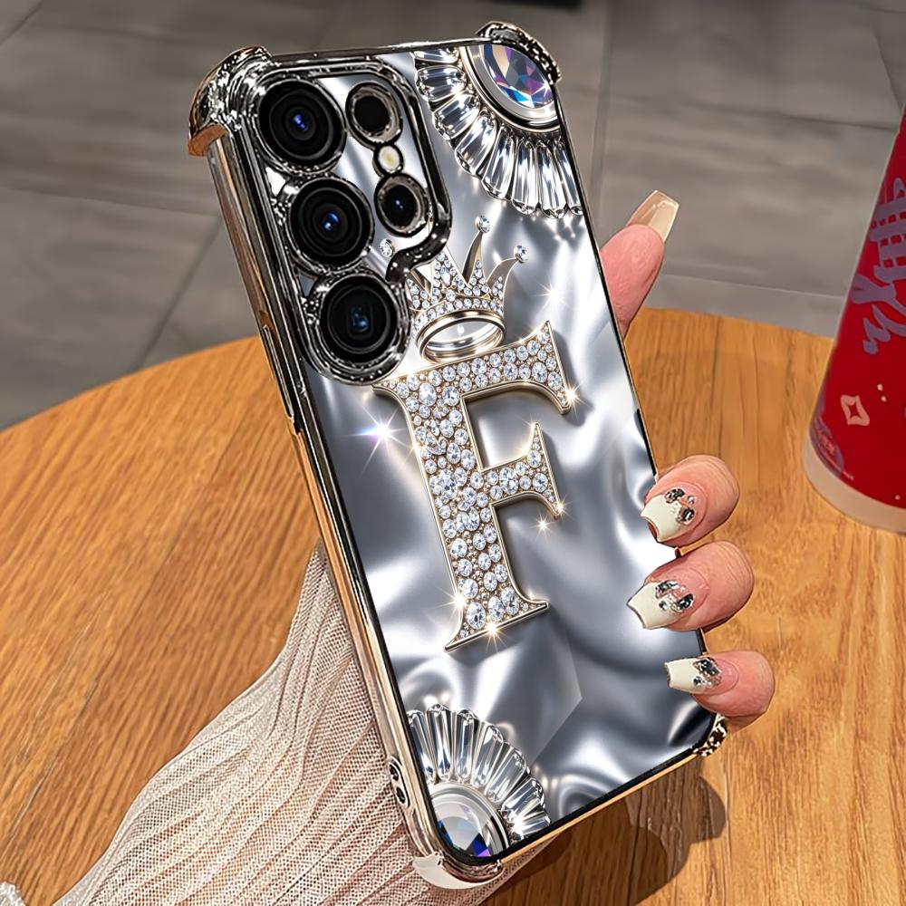 Phone Cases Quad Lock - Luxury Diamond Letter F phone case
