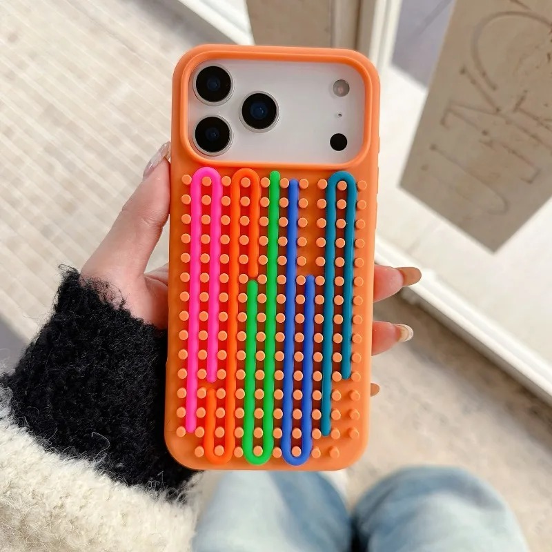 Phone Cases Diy - Cylindrical Labyrinth Decompression Puzzle Phone Case