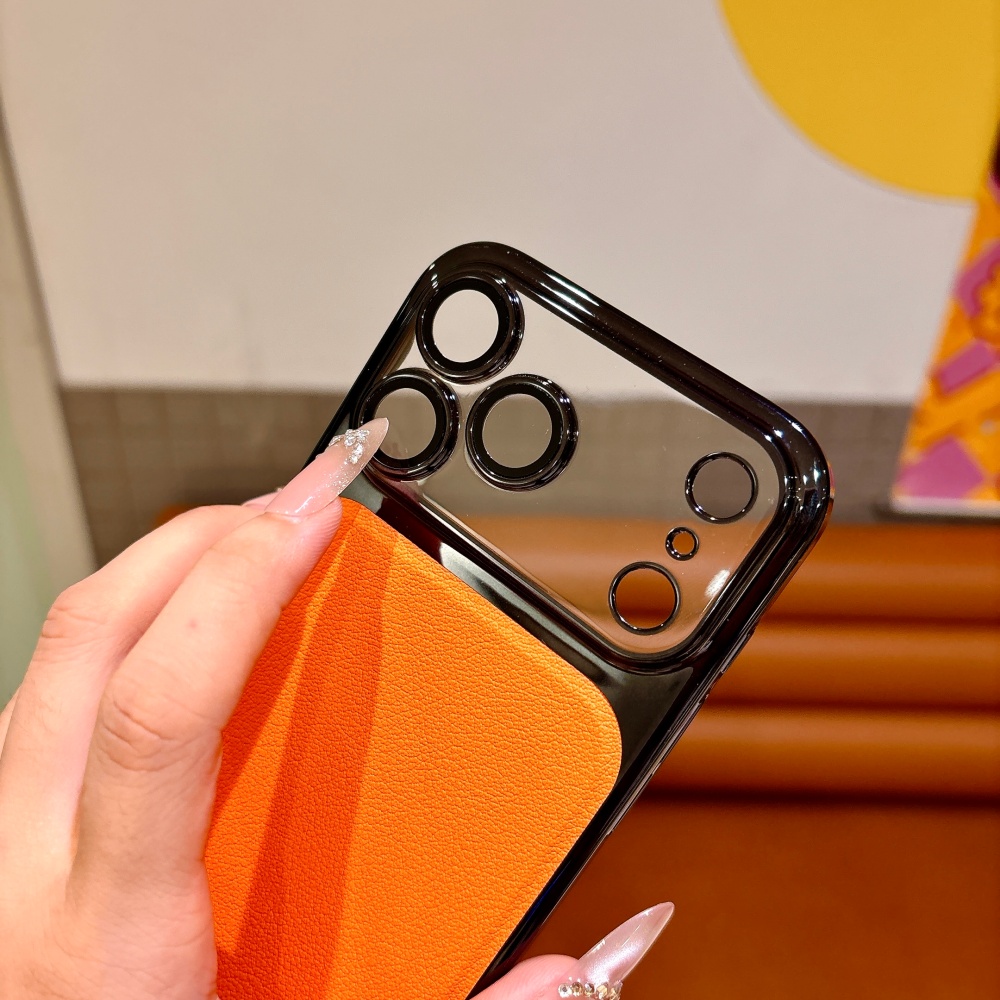 Luxury Solid Color PU Leather  - đánh giá và giá Luxury Plating Case