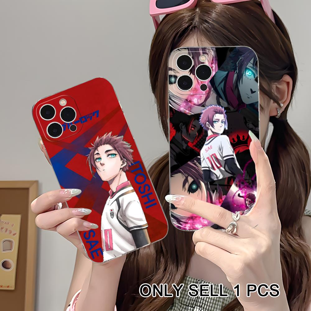 Blue Lock Itoshi sae Phone Cas - đánh giá và giá Phone Cases Quad Lock
