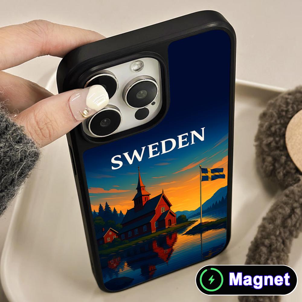 Sweden Flag Phone Case for iPh - đánh giá và giá Phone Cases Sweden