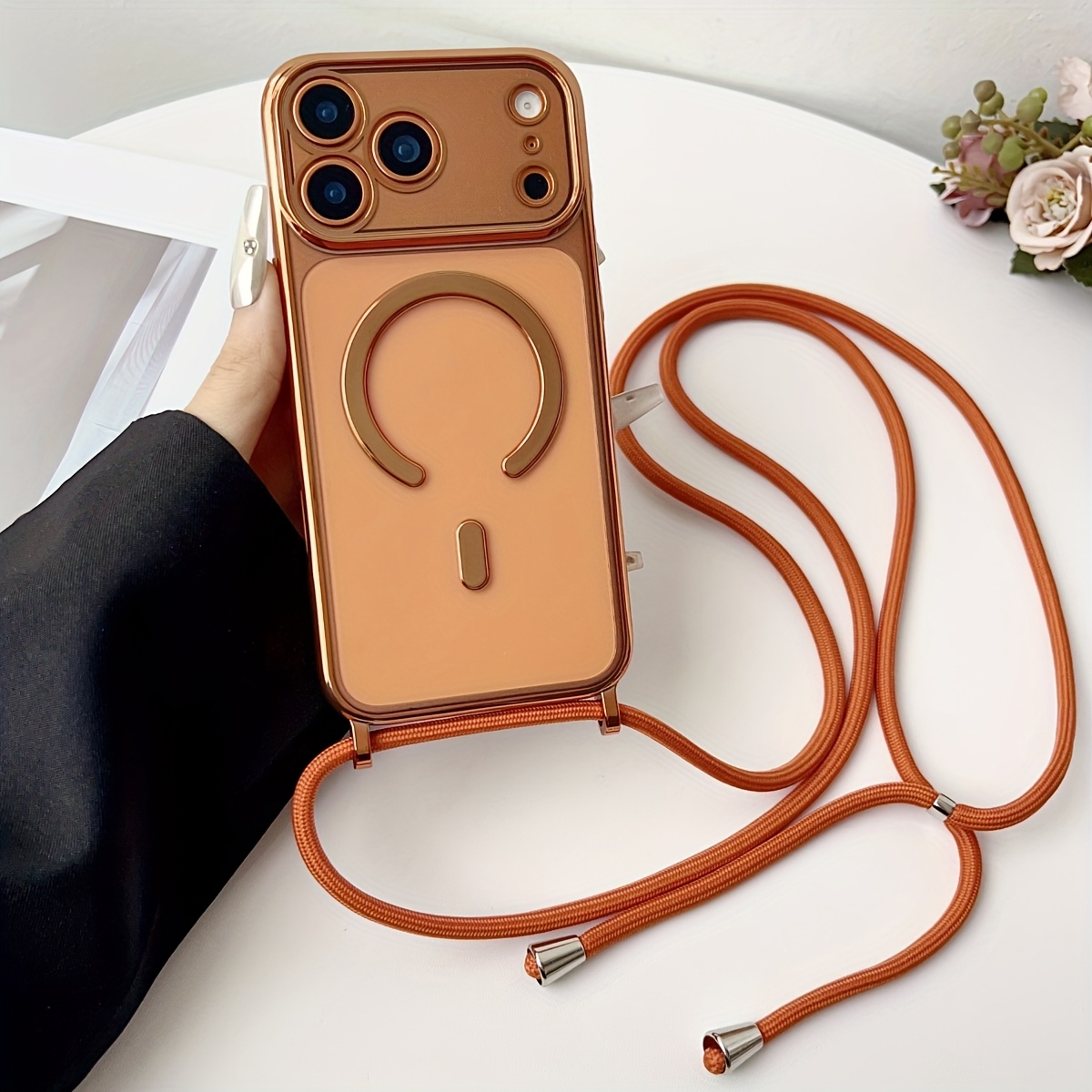 Luxury Necklace Cord Rope Lany - đánh giá và giá Luxury Plating Case