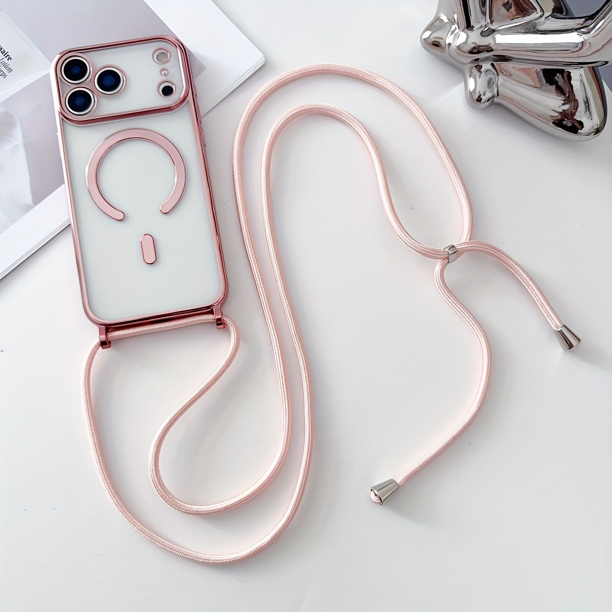 Luxury Necklace Cord Rope Lany - đánh giá và giá Luxury Plating Case