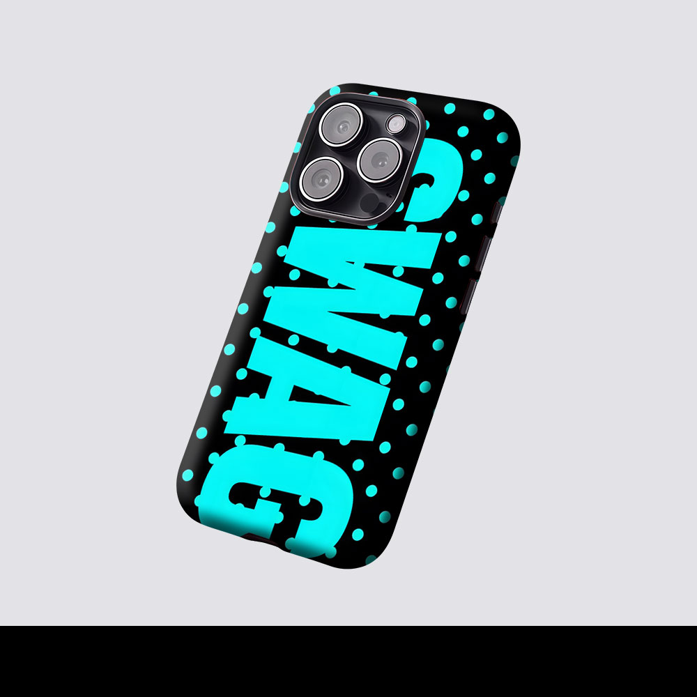 Neon Dots Typo For Magnetic Ph - đánh giá và giá Phone Cases Typo