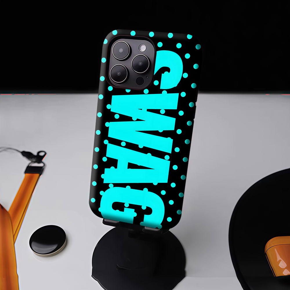 Neon Dots Typo For Magnetic Ph - đánh giá và giá Phone Cases Typo