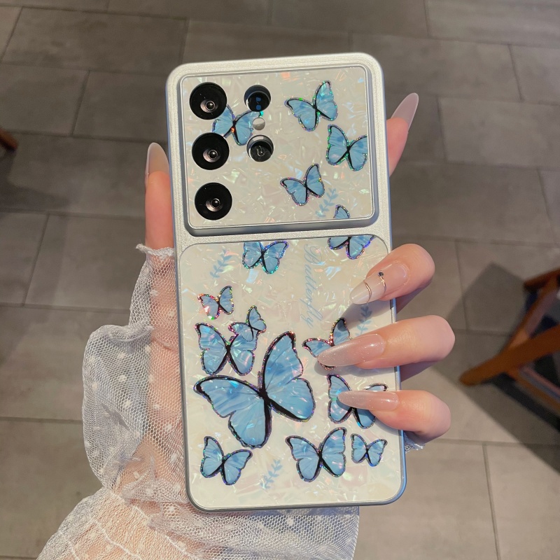 Luxury Butterfly Aurora Shell  - đánh giá và giá Luxury Plating Case