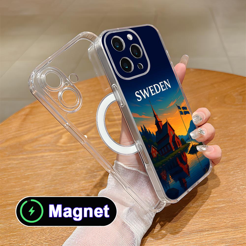Sweden Flag Phone Case for iPh - đánh giá và giá Phone Cases Sweden
