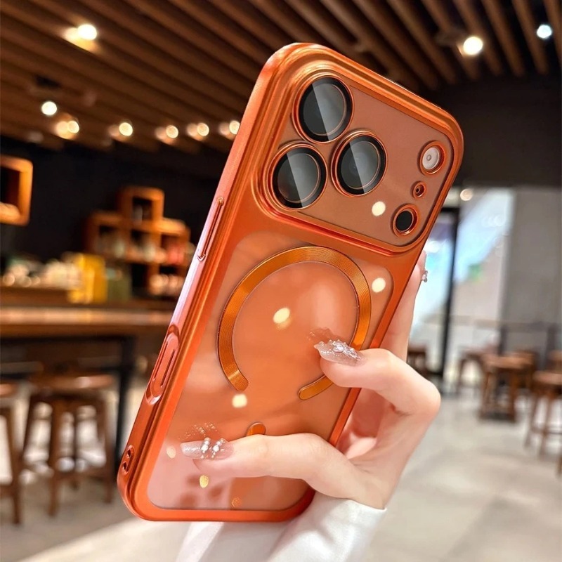 Magnetic Clear Luxury Plating  - đánh giá và giá Luxury Plating Case