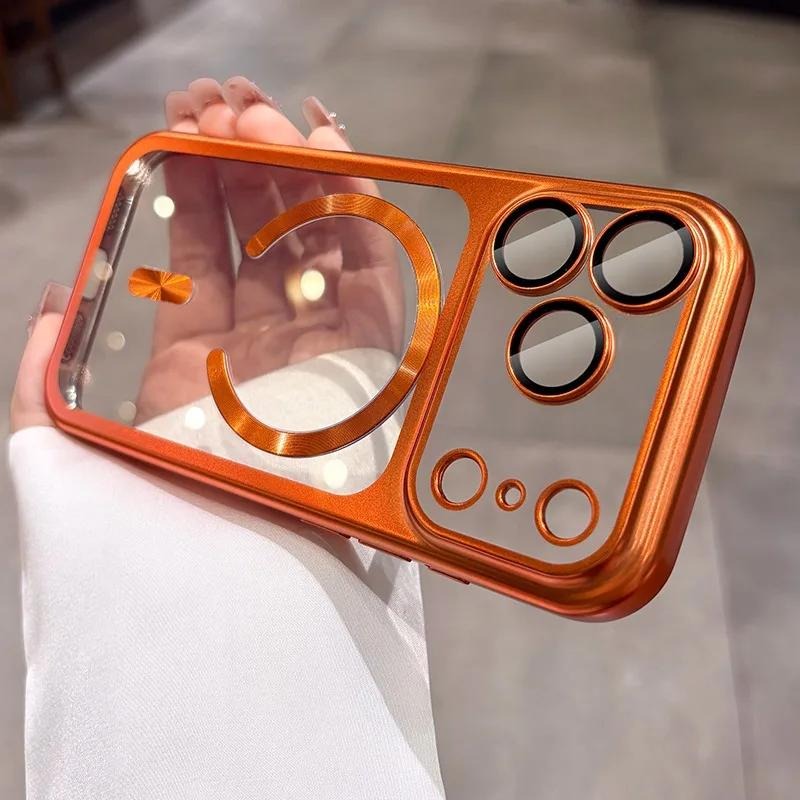 Magnetic Clear Luxury Plating  - đánh giá và giá Luxury Plating Case
