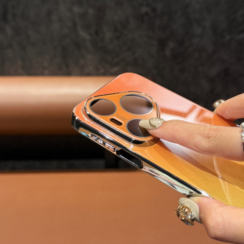 Luxury Shiny Glitter Gradient  - đánh giá và giá Luxury Plating Case