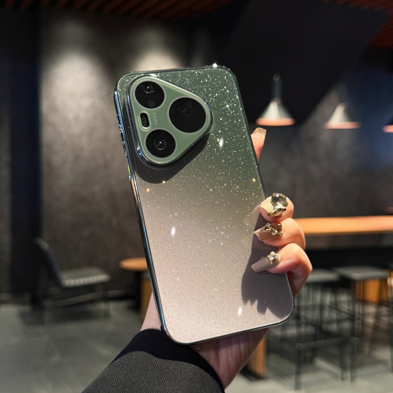 Luxury Shiny Glitter Gradient  - đánh giá và giá Luxury Plating Case