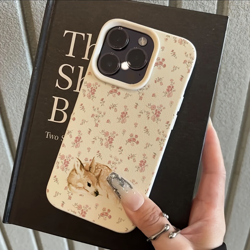 Cute Deer Full Floral Pattern  - đánh giá và giá Phone Cases Designer
