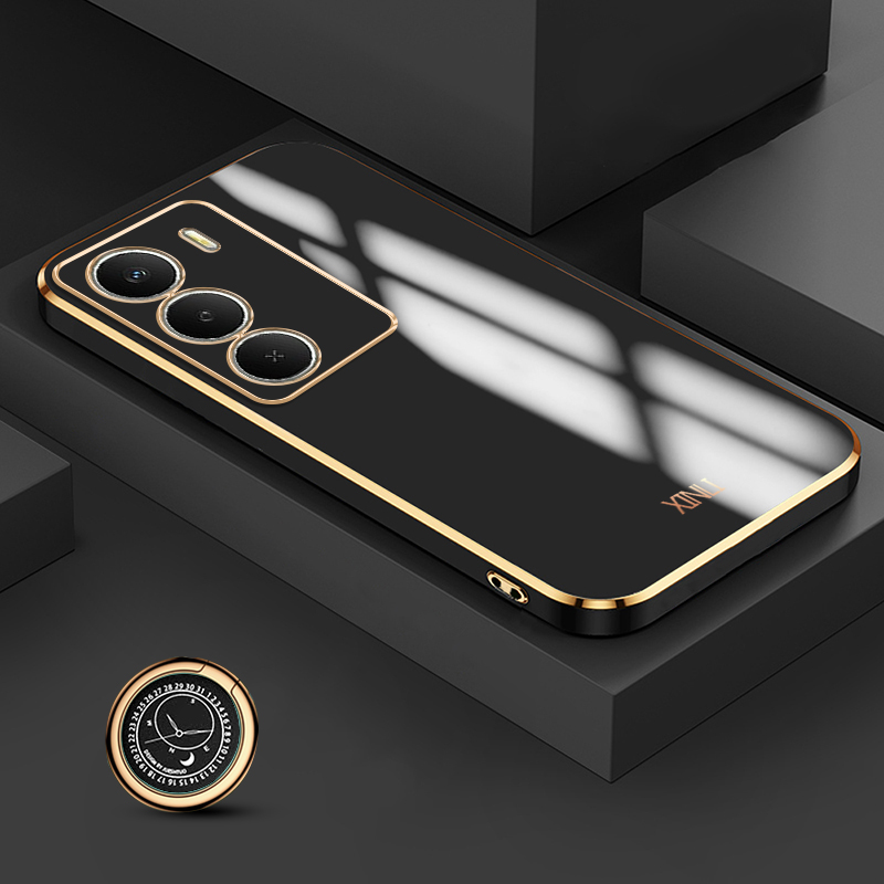 Biruiqu for Realme 14X Back Co - đánh giá và giá Luxury Plating Case