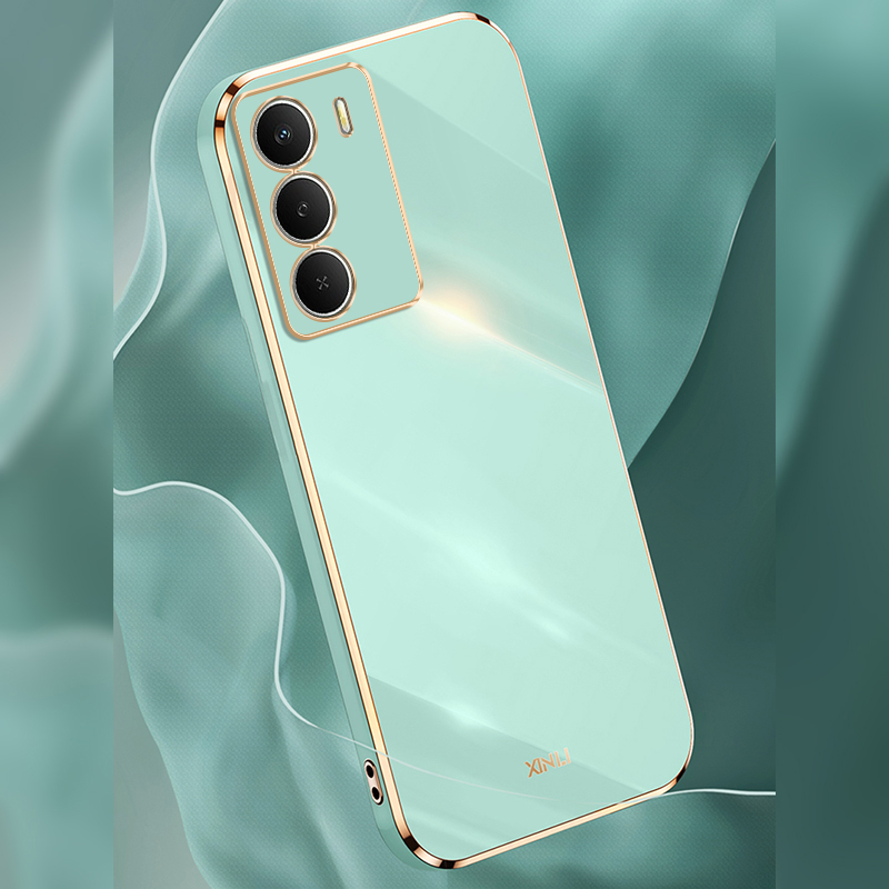 Biruiqu for Realme 14X Back Co - đánh giá và giá Luxury Plating Case