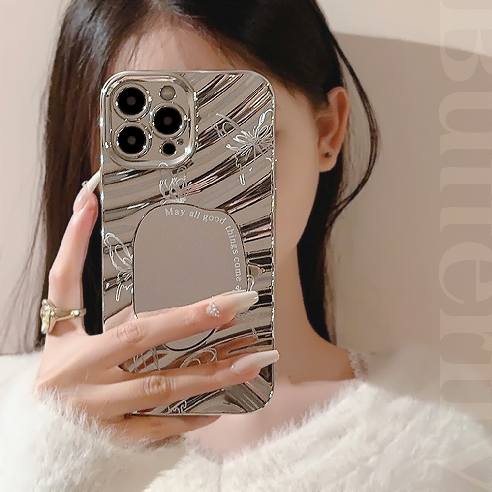 Luxury Silver Wavy Plating Mak - đánh giá và giá Luxury Plating Case