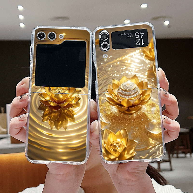 Creative Golden Lotus Flower P - đánh giá và giá Phone Cases Z Fold 4