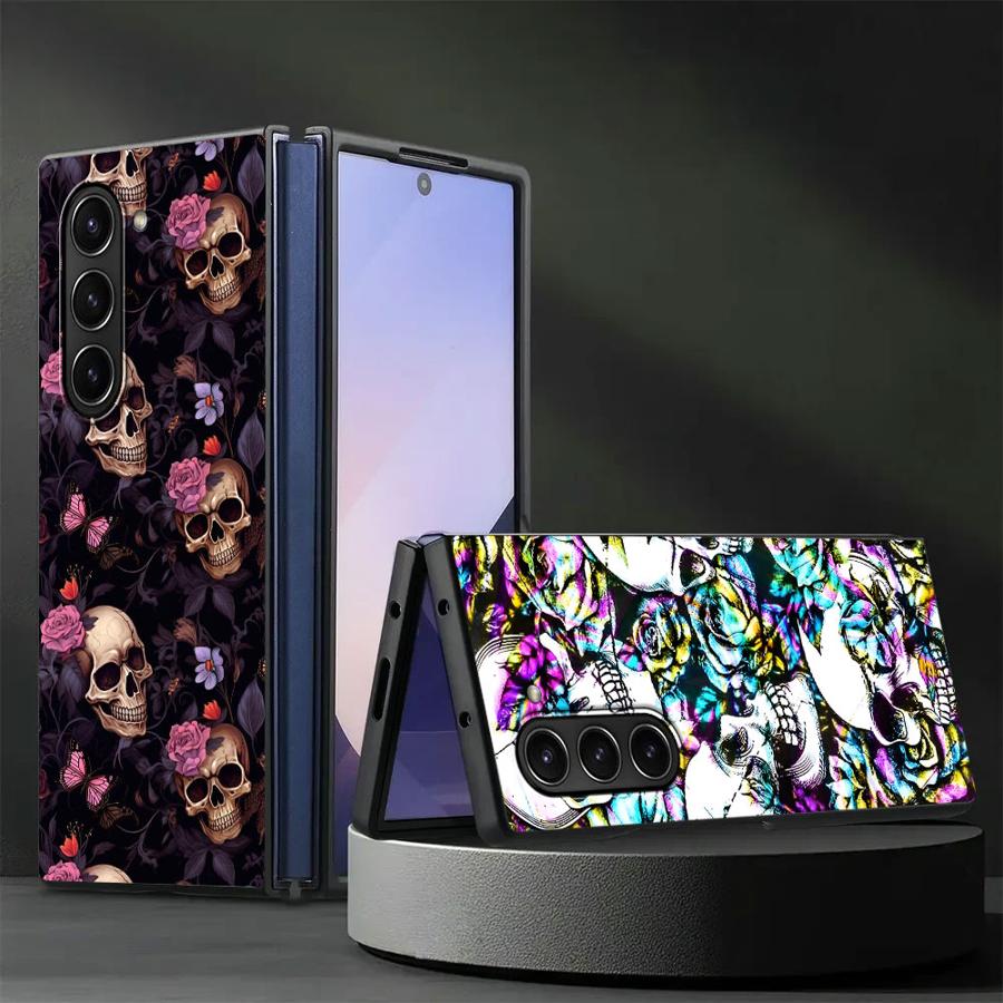 Skull Art Case for Samsung Gal - đánh giá và giá Phone Cases Z Fold 4