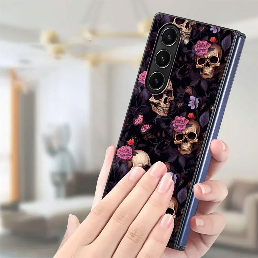 Skull Art Case for Samsung Gal - đánh giá và giá Phone Cases Z Fold 4