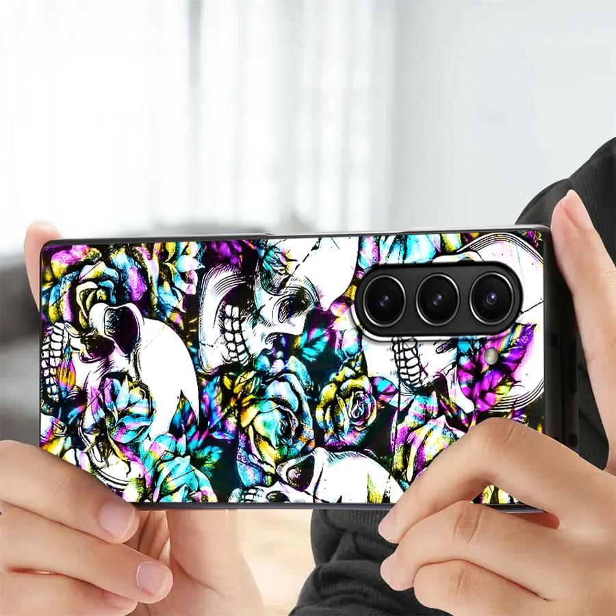 Skull Art Case for Samsung Gal - đánh giá và giá Phone Cases Z Fold 4