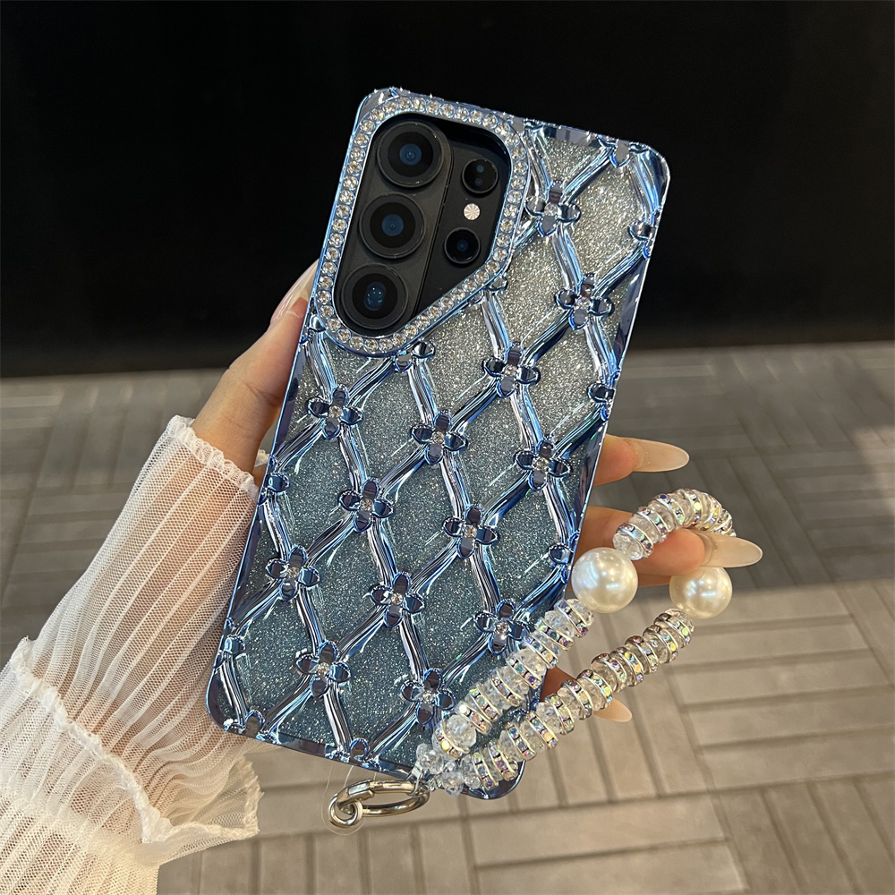Luxury Plating Flower Glitter  - đánh giá và giá Luxury Plating Case