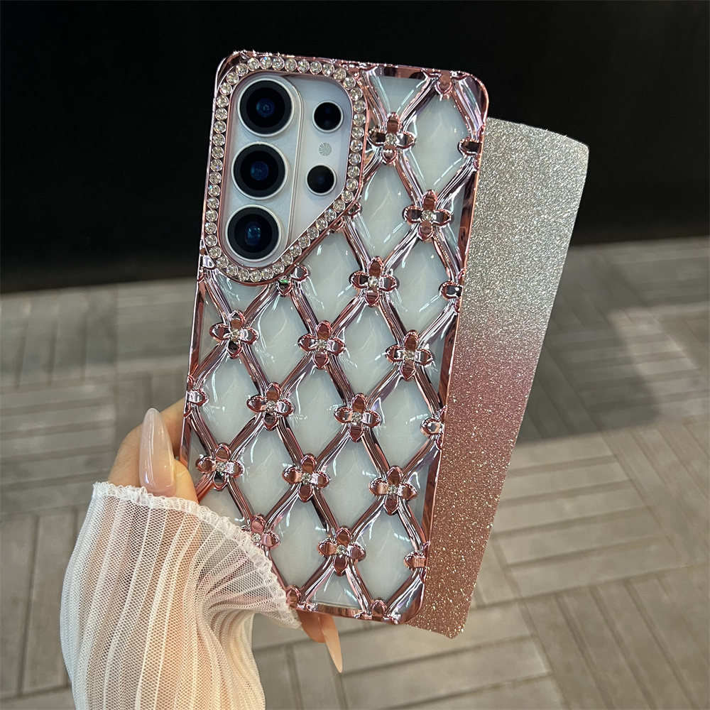 Luxury Plating Flower Glitter  - đánh giá và giá Luxury Plating Case