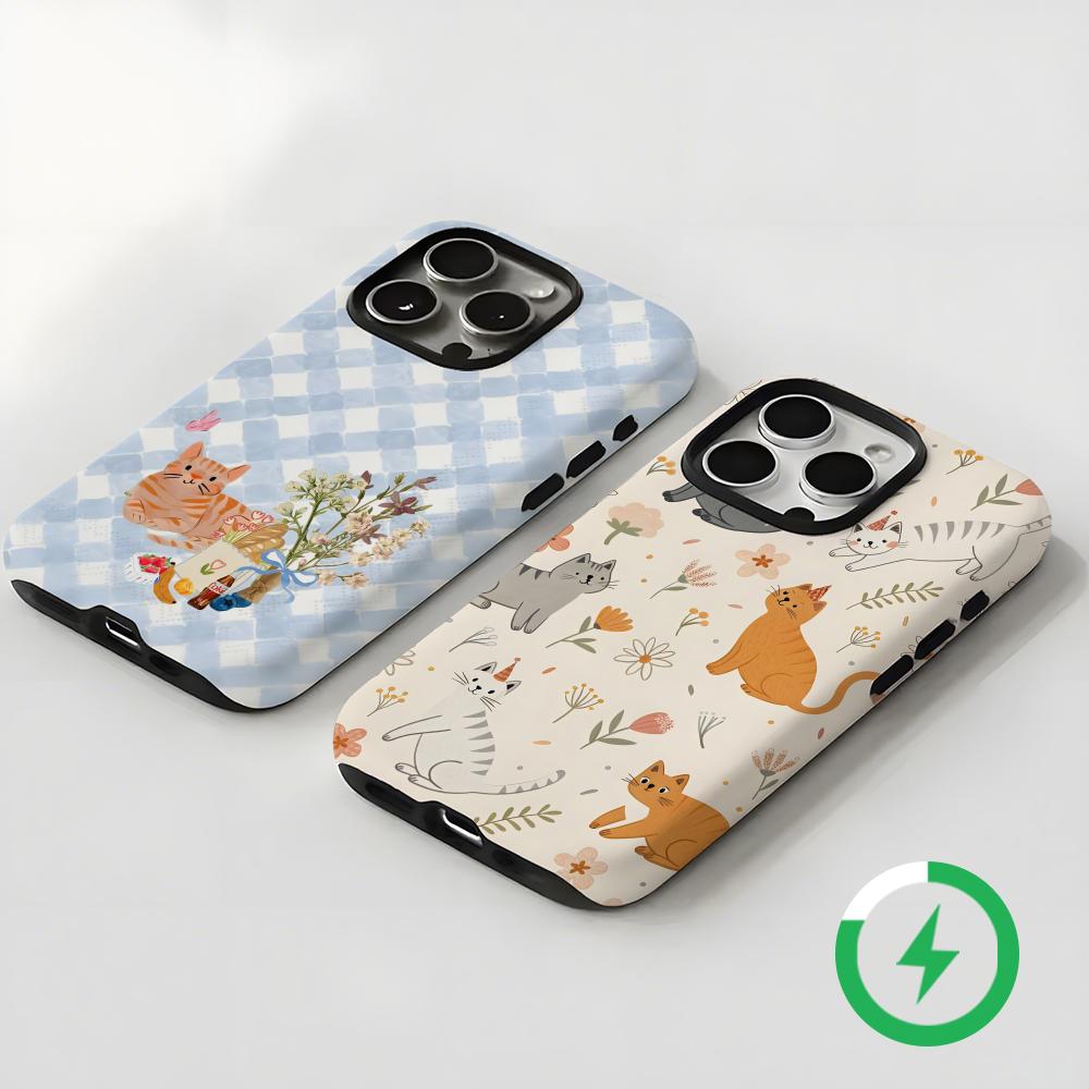 Cute cats and dogs  Phone Case - đánh giá và giá Phone Cases Magnetic