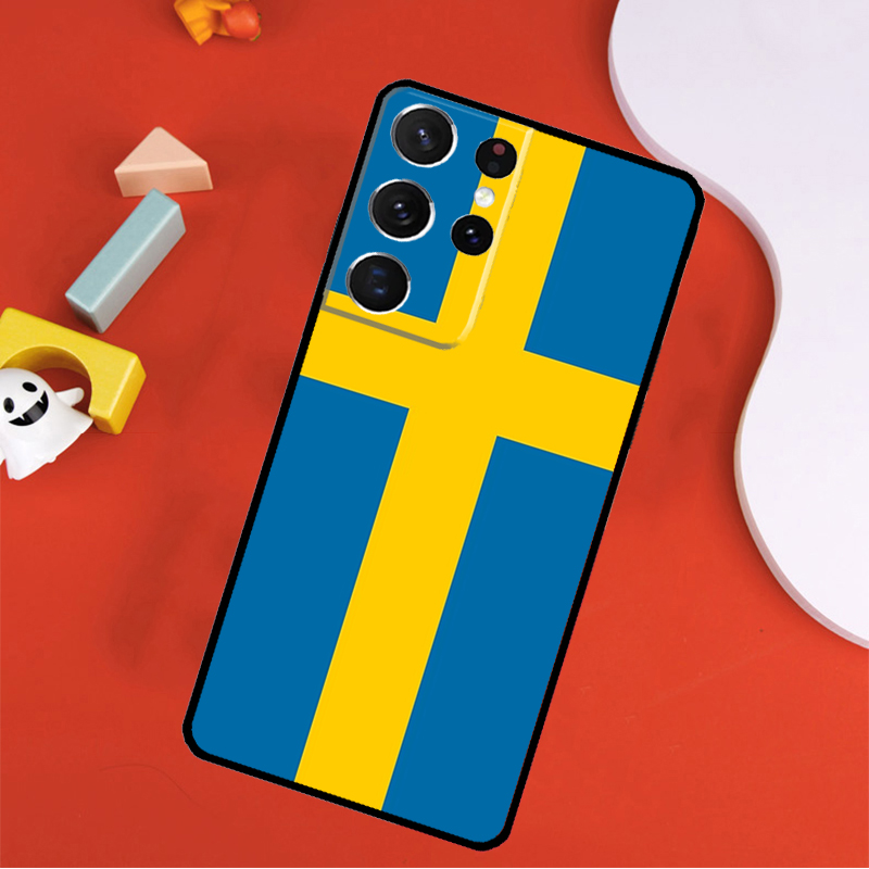 Sweden Flag Phone Case For Sam - đánh giá và giá Phone Cases Sweden