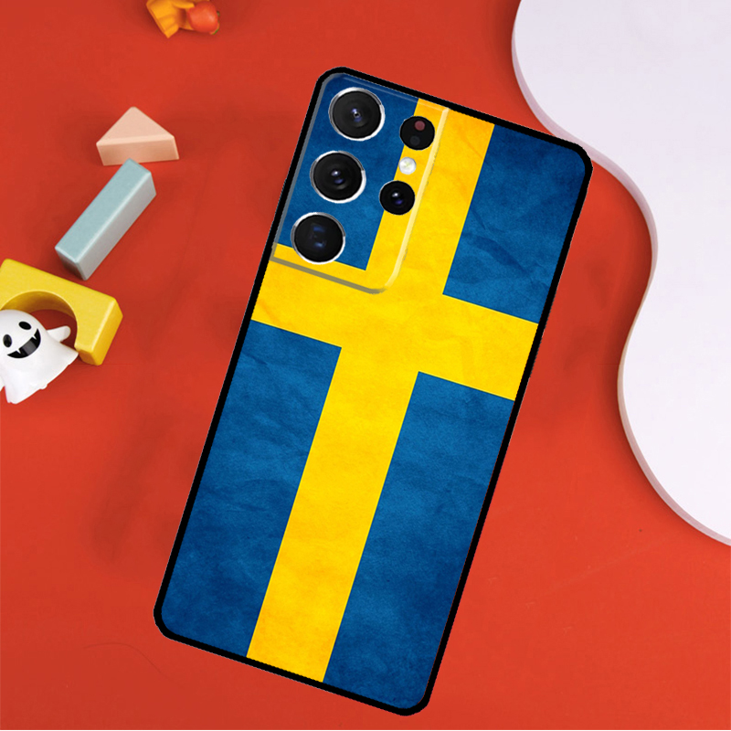 Sweden Flag Phone Case For Sam - đánh giá và giá Phone Cases Sweden