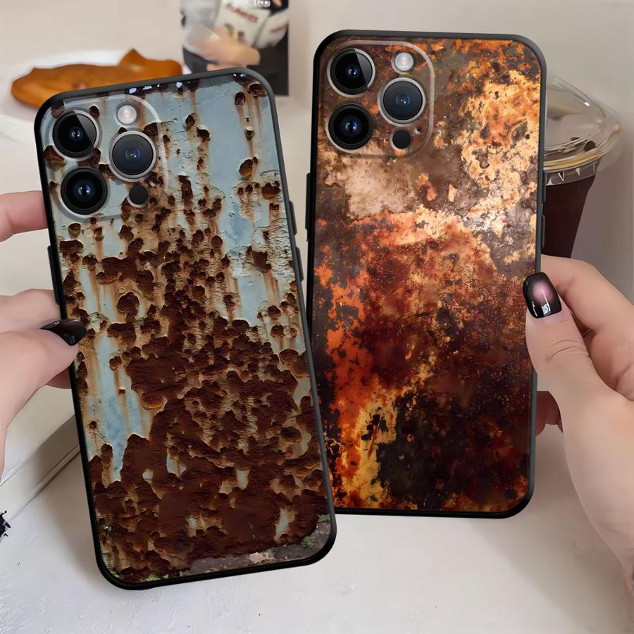 Retro Rust Design Case for iPh - đánh giá và giá Phone Cases Designer