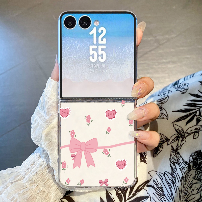 Bowknot Printed Phone Case For - đánh giá và giá Phone Cases Z Fold 4