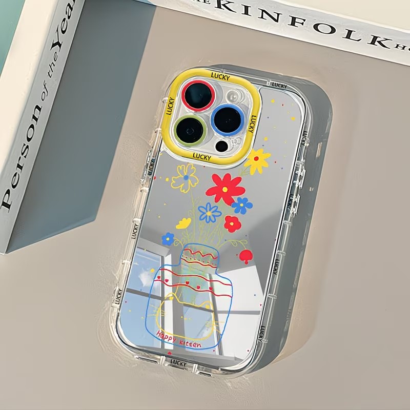 Summer Daisy Cat Vase Design M - đánh giá và giá Phone Cases Designer