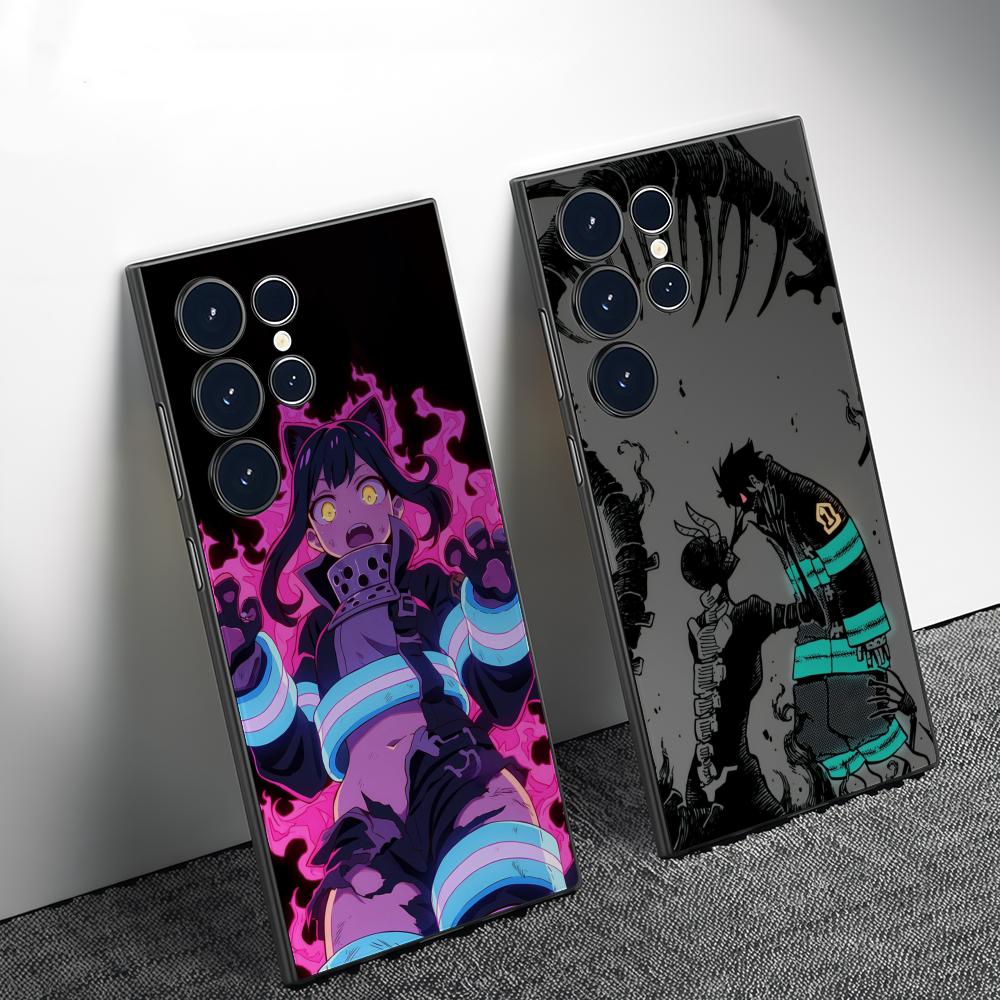 Anime F-Fire Force Phone Case  - đánh giá và giá Phone Cases Samsung S25 Ultra