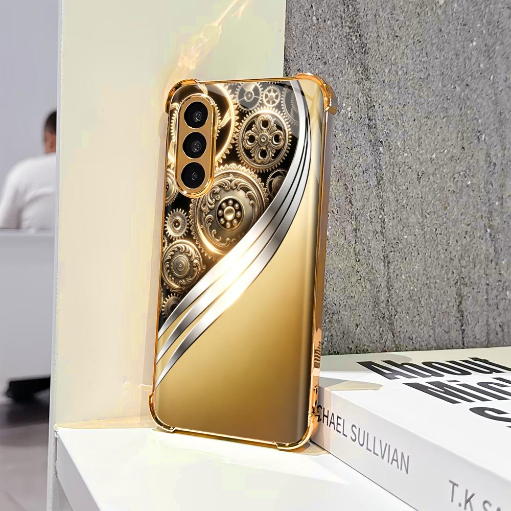 Ornate Vintage Golden Gear pho - đánh giá và giá Phone Cases Quad Lock