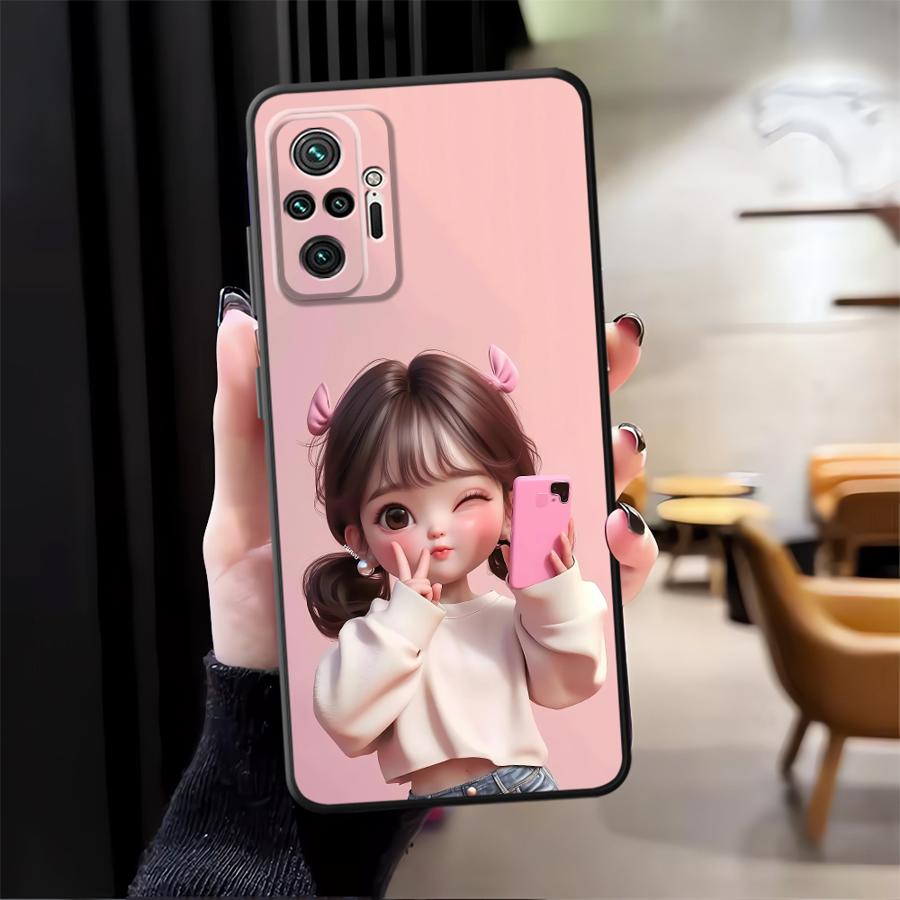 Cartoon Girl Pattern Funda Pho - đánh giá và giá Phone Cases Xiaomi 14