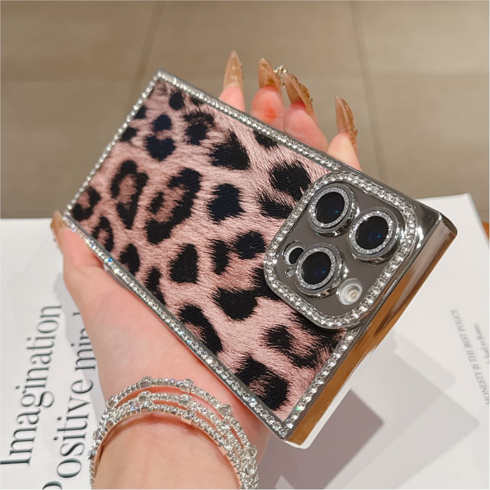 Luxury Diamond Leopard Print P - đánh giá và giá Luxury Plating Case
