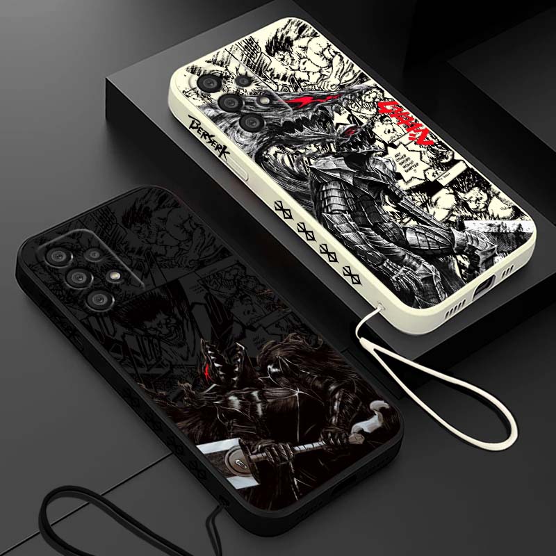 Hot Anime Berserk Zodd Guts Co - đánh giá và giá Phone Cases Galaxy A17