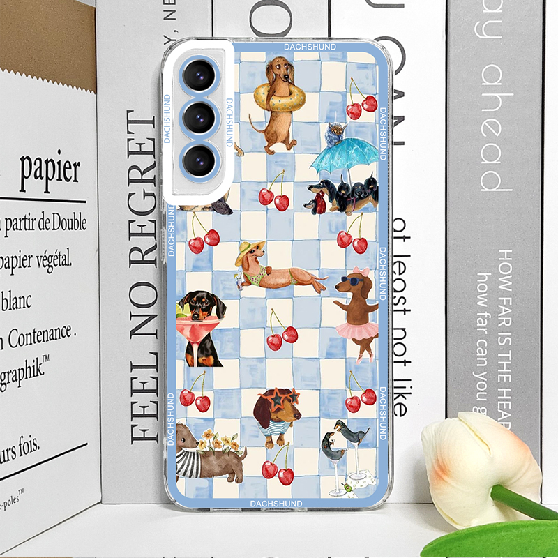 Cute Sausage Dog Phone Case fo - đánh giá và giá Phone Cases Samsung S25 Ultra