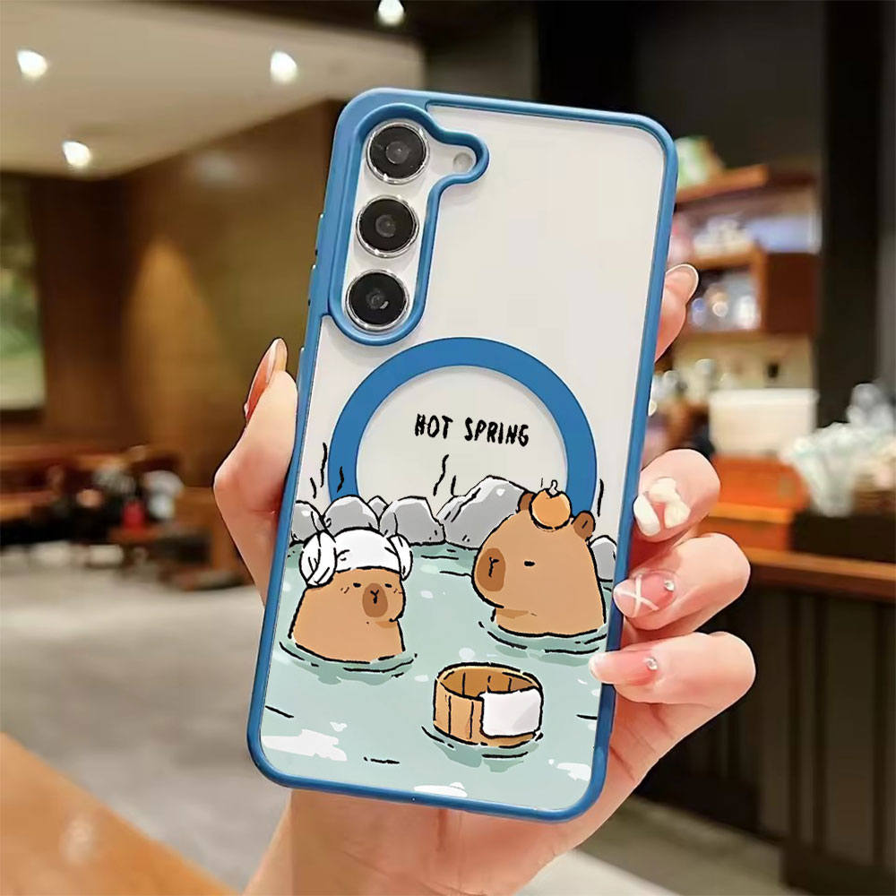 Color Transparent Magnetic Pho - đánh giá và giá Phone Cases Samsung S25 Ultra