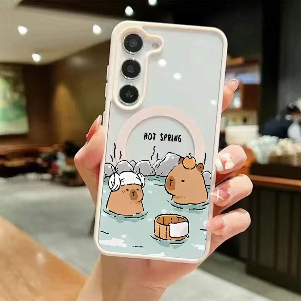 Color Transparent Magnetic Pho - đánh giá và giá Phone Cases Samsung S25 Ultra
