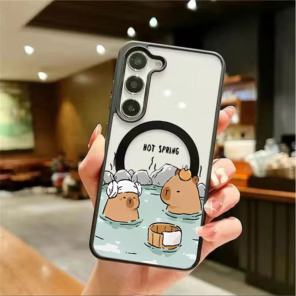 Color Transparent Magnetic Pho - đánh giá và giá Phone Cases Samsung S25 Ultra