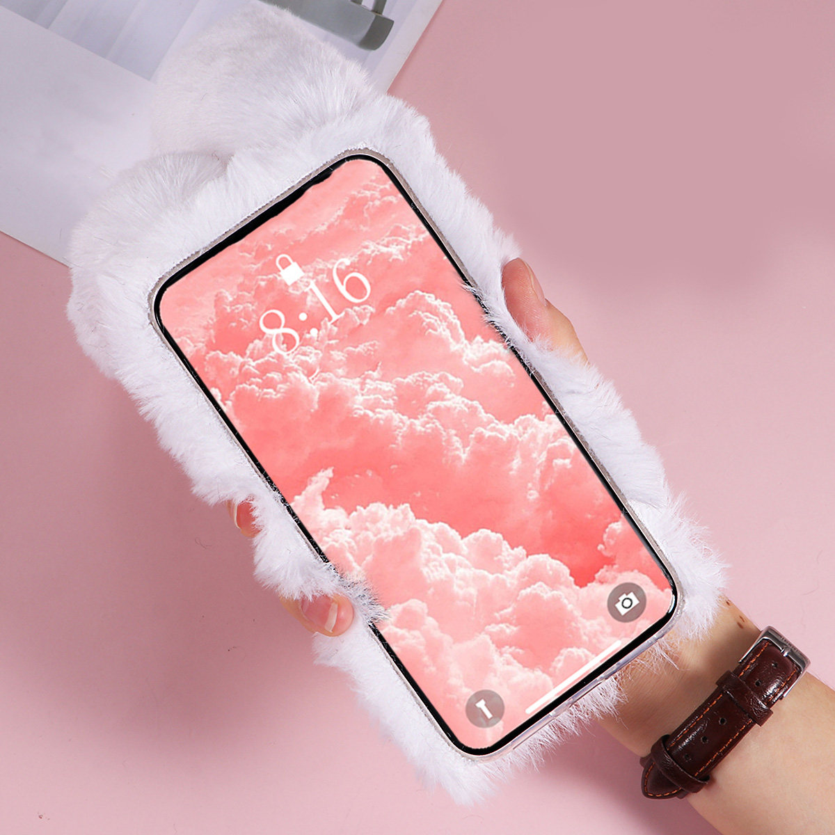 White 6.1 Inch Adorable Rabbit - đánh giá và giá Phone Cases Designer