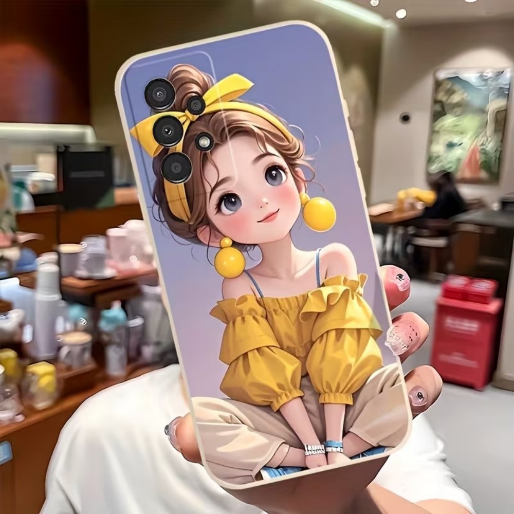 Cute Cartoon Girl Pattern Desi - đánh giá và giá Phone Cases Designer