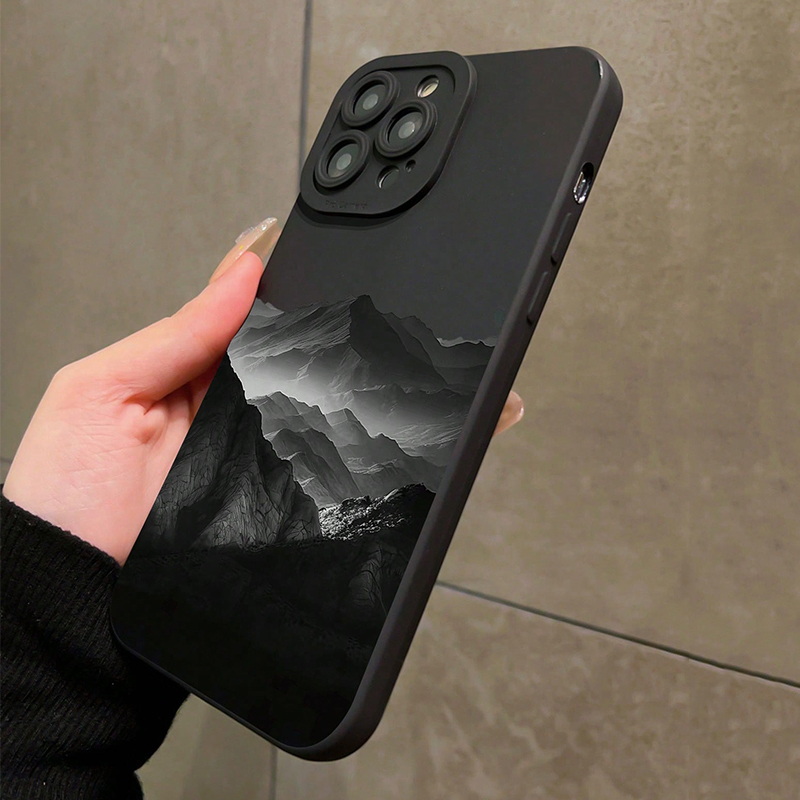 Black Mountain INS Design Sili - đánh giá và giá Phone Cases Designer