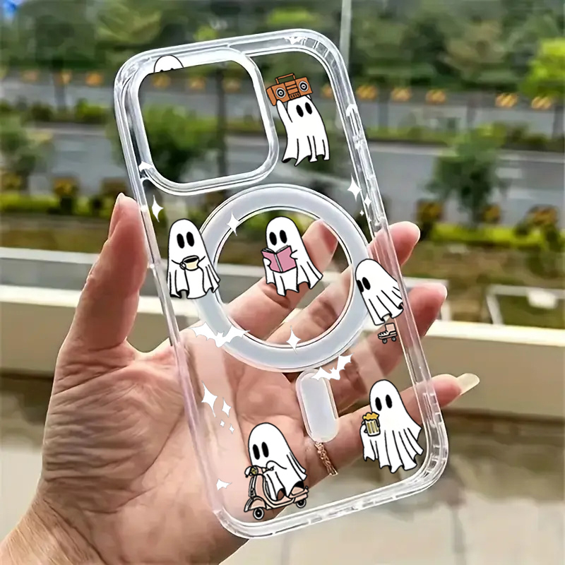 Magnetic Halloween Ghost Print - đánh giá và giá Phone Cases Magnetic