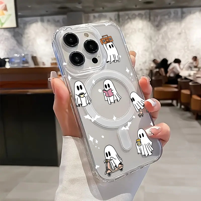 Magnetic Halloween Ghost Print - đánh giá và giá Phone Cases Magnetic